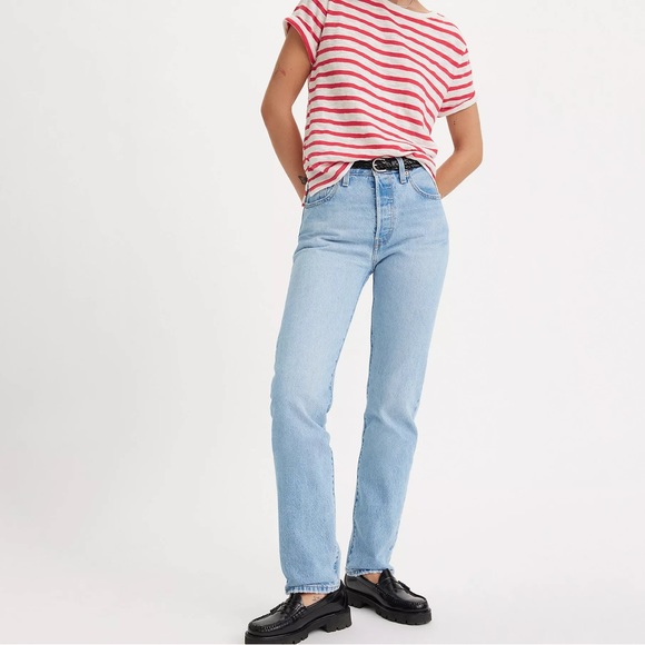Levi's Denim - Levi’s Premium 501 Original Fit Jeans in Ojai Luxor Last Light Wash NWOT